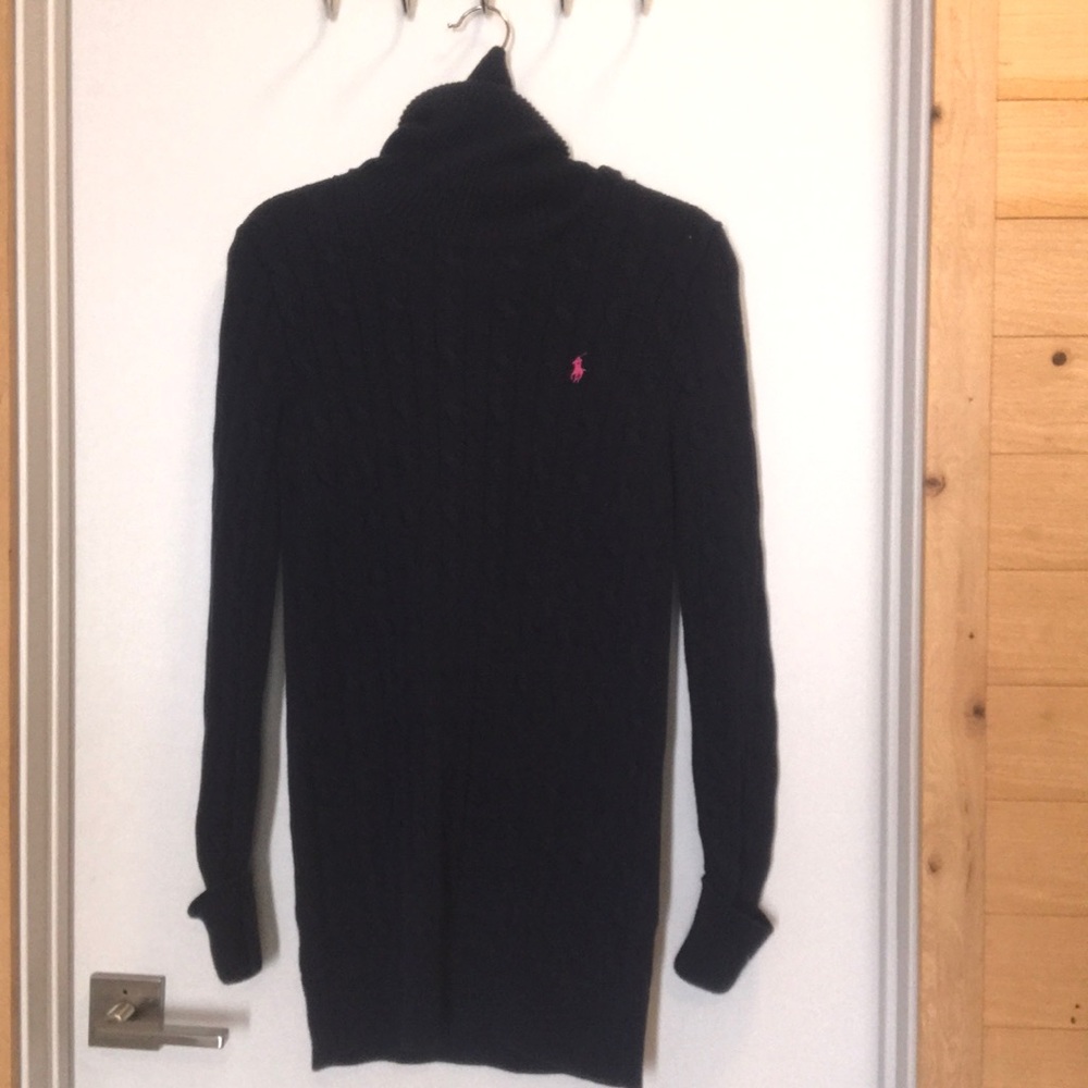 Long sleeve sweater turtle neck